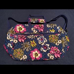 Vera Bradley lighten up weekender tote